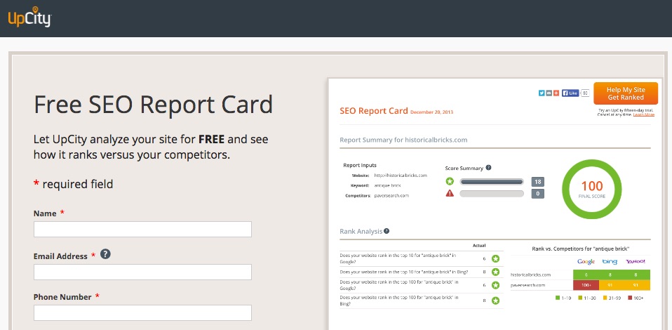 free_seo_report_card__website_grader___upcity